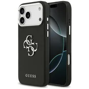 Guess OVITEK GUESS Z ZRNATIM VELIKIM 4G KLASIČNIM LOGOM ZA IPHONE 17 PRO MAX ELEGANTEN, (5000338065)