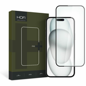 Hofi Glass Pro Full Screen zaščitno steklo za iPhone 15, črna