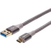 Amazon Amazon Basics Kabel USB-C na USB-A 3.1 Gen 1, pleten, 5 Gbit/s