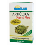Nutrilab Artičoka Digest Plus, 60 kapsul