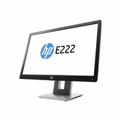 LCD HP 22 E222; black/silver;1920x1080, 1000:1, 250 cd/m2, VGA, HDMI, DisplayPort, USB Hub, AG