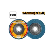 Brusna plošča lamelna 115x22 P80 FDZ1153 INGCO