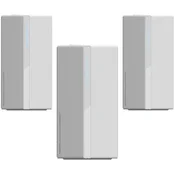 XIAOMI usmerjevalnik Mesh System AX3000 NE (WiFi 6, dual band, gigabit, mesh), 3 kosi