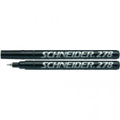 SCHNEIDER LAKAST MARKER SCHNEIDER 270, 127801, DEBELINA ČRTE 0,8 MM, SPLOŠČENA OBLIKA KONICE, ČRN