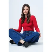 Trend Alacati Stili Ženska bluza Alc-X14395, Crvena