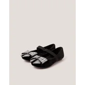 Monsoon Children Baletanke za devojcice Ballerina, Crne