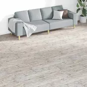 vidaXL Deske za talne obloge 18 pcs Siva 5,26 m2 PVC