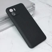 Torbica Carbon fiber za Xiaomi Redmi A1/A2 crna