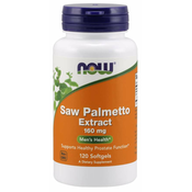NOW Foods Žaga Palmetto izvleček 160 mg
