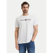 Tommy Hilfiger Majica Brand Love MW0MW44875 Bela Regular Fit