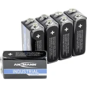 Ansmann 9 V Block baterija litijeva Ansmann litijeva Industrial 6LR61 950 mAh 9 V 5 kosov