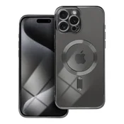 OEM Ohišje za iPhone 15 PRO MAX Electro Mag Cover, združljivo z MagSafe, črno