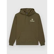 Element Epic Po moški pulover s kapuco kalamata