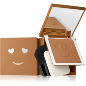 Benefit Hello Happy Velvet Powder Foundation kompaktni pudrasti make-up odtenek 11 Dark Neutral 7 g