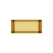 WALL-BOX ONE Gold Vgradna polica iz nerjavečega jekla 45x20x10 cm