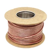 Ploščati zvočniški kabel 2 x 0,5 mm2 prozoren 4102-
