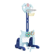 Decji multifunkcionalni sportski centar 4 u 1 - plavi delfini WM21H022