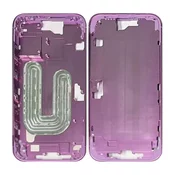 Apple iPhone 16 - Srednji okvir + Tipke za ukljucivanje + Glasnocu (Pink)
