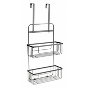 Shelf Nacka w/multi hanging hooks black ( 2768040 )