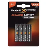 Rexer baterije AAA | LR03 Alkaline Power 4/1 blister