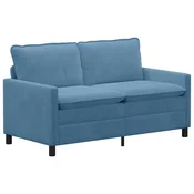 Vidaxl Kavč Modra 156 x 81 x 87,5 cm Blago