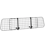 Homestar Pasja avtomobilska pregrada nastavljiv delilec prtljažnika 91-152x30 cm črna