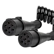 slomart Spiralni kabel za polpriklopnik (2x 7-pin tip N) 5m, 24V, vlit