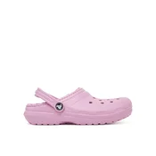 Crocs Natikači Classic Lined Clog 207010 Roza