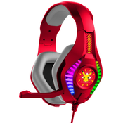 Djecje slušalice OTL Technologies - Pro G5 Pokemon Electric, crvene