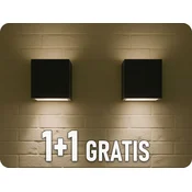 LED spoljno zidno svetlo LED/11W/230V 4000K IP65 crna