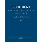 SCHUBERT:SYMPHONY NO.3 STUDY SCORE