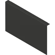 Profil za hrbtišče BLUM AMBIA-LINE, višina C, Š242 mm, jeklo, karbonsko črna