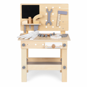 ECO TOYS DRVENA RADIONICA ZA DECU STO ZA ALAT