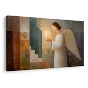 Božična slika varuh angel - 30x20