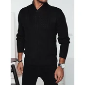 Sweter męski czarny Dstreet