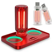 JOIRIDE USB nočna lučka z dotikom, Edison steklena žarnica, 3 stopnje svetlosti, topla ambientna svetloba | CARBULB