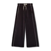 Calvin Klein Jeans Hlače črna/bela