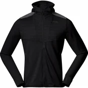 Bergans Pulover na prostem Rabot Active Mid Hood Jacket Black L
