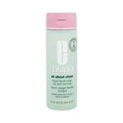 Clinique All About Clean Liquid Facial Soap Oily Skin Formula 200 ml tekoče čistilno milo za mešano in mastno kožo za ženske