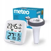 shumee Brezžični LCD-senzor za vodo v bazenu Meteo TB2N z vremensko napovedjo