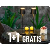 V-TAC MINI LED namizna svetilka 1,5 W, 150 lm, črna, 1+1 brezplačno!