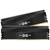 DDR5 32GB (2x16GB) 6000MHz [XPOWER Zenith], CL30 1.35V UDIMM, XMP3.0 & EXPO, Black, w/ Heatsink, Memory Kit ( SP032GXLWU60AFDE )
