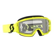 Motocross naocale SCOTT PRIMAL CLEAR crno-fluo žute