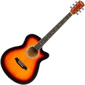 Pasadena PGC-10E Vintage Sunburst Elektro-akusticna jumbo (Kao novo)