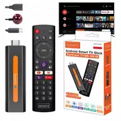 Zenwire Zenwire ZenCast TV98 H618 Smart TV Stick/Box Android 14 4K UHD 2GB/16GB Wi-Fi 5 GHz Bluetooth Chromecast, (5000195842)