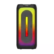 BKK Bluetooth zvucnik K6506C, 25W, 2 mikrofon ulaza, Crni