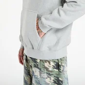 Mikina Nike Solo Swoosh Mens Pullover Hoodie Dk Grey Heather/ Lt Smoke Grey/ White XXL