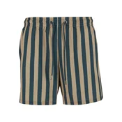 Urban Classics Kupaće hlače tamno bež / tamno zelena