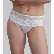 PLAYTEX FLOWER ELEGANCE RCS MIDI BRIEF - Womens lace panties - white
