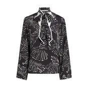 Karl Lagerfeld Bluza črna/bela